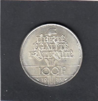 Beschrijving: 100 Franc HUMAN RIGHTS